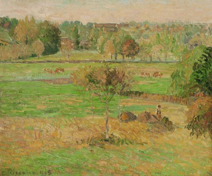 Camille Pissarro Autumn in Eragny oil painting picture